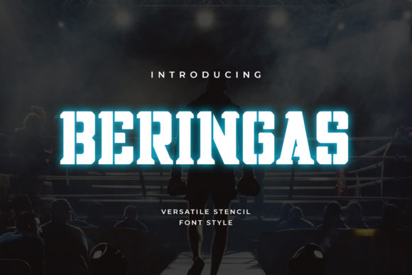 Beringas: The Fun Display Font for Creative Projects
