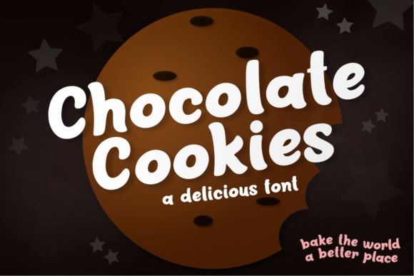 Chocolate Cookies: The Bold Typeface for High-Impact Visual Projects
