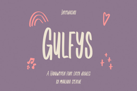 Gulfys: The Quirky Display Font That Brings Personality to Your Projects