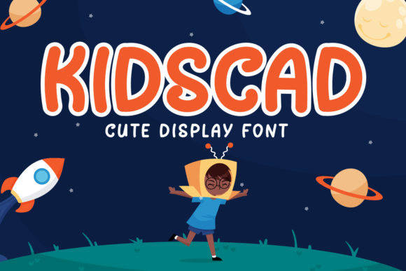Kidscad: The Playful Typography for Modern Branding