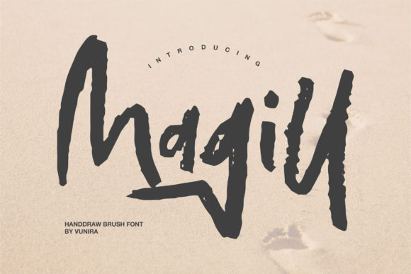 Magill Font: A Textured Display Choice for Bold Ideas