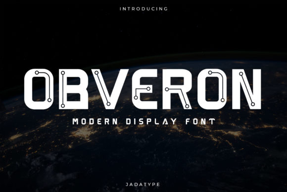 Obveron: The Bold Display Font That Ignites Creativity