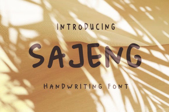 Sajeng: The Charming Display Font Inspired by Java's Agriculture