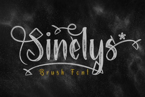 Sinelys: A Vintage Display Font for Modern Creatives