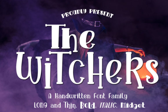 The Witchers: A Playful Display Font for Creative Projects